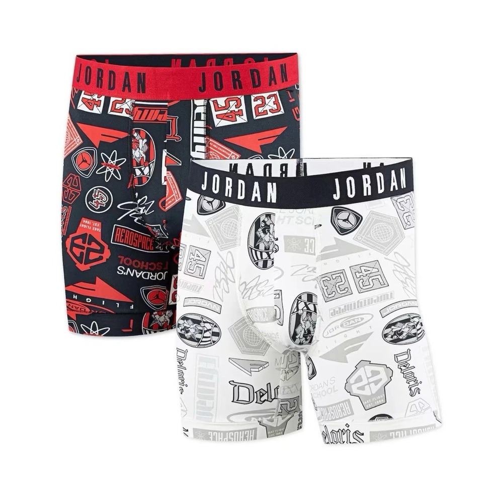 Jordan Flight Micro Men's Boxer Brief DRI-FIT 2 Pack Size Large‎ New With Tags